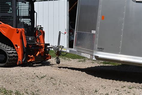 Skid Steer Bale Spear Hitch Plate 